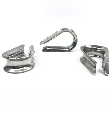 12PCS M10 roestvrijstalen duim voor trek-lijn montage en 3/8 inch diameter draad touw 1