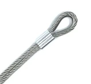 12PCS M10 roestvrijstalen duim voor trek-lijn montage en 3/8 inch diameter draad touw 2