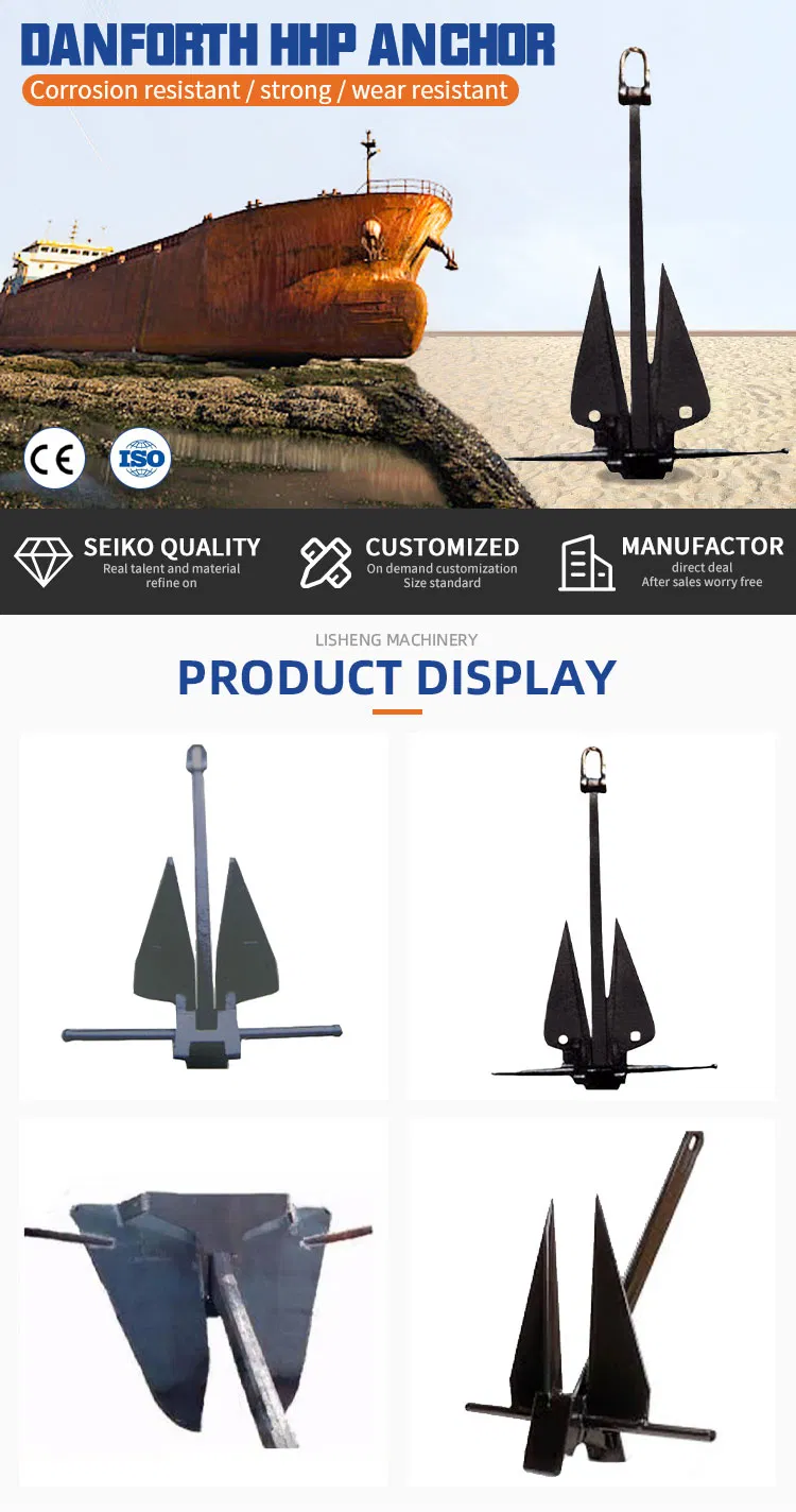 Fabrieksprijs Scheepsanker Admiraliteitsankers Zeeanker 0