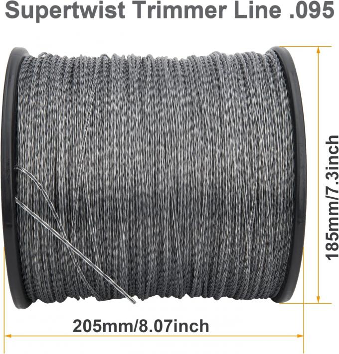 2.4mm 2.7mm 3.0mm 3.5mm Power Tools Garden Part Grass Trimmer Line 2kg Spool Packing met Customized Support OEM 0
