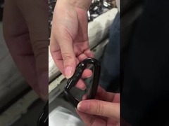 Outdoor Hardware 8x80mm roestvrij staal 316 draaiende snaphoek met gepolijste afwerking