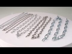 Gegalvaniseerde DIN766 763 764 staalketen fabrieksprijs