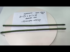 1/4 roestvrijstalen kabel met 7x19 bouwstrengen kern breekspanning 600 lb