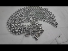 Plain Finish Roestvrij staal Ball Chain Bead Belt Chain voor Juweliersvoorzieningen