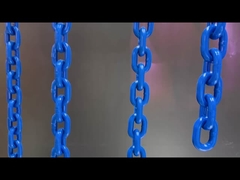 Injectie structuur Zwart plastic keten hek voor drukte bestrijding barrière veiligheid keten