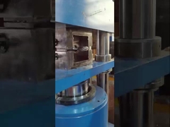 Aluminium legering sleeve Hydraulische staal draad touw pers machine met 600KN Max Force