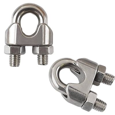 kopen Metalen druppel gesmeed roestvrijstalen draad touw clips DIN741 U-clamp hardware fittings online manufacture