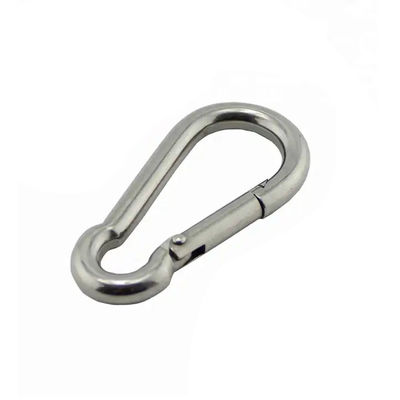 Goede prijs. Waterbehandeling 8mm roestvrij 304/316 Buitenketen Veiligheid Spring Clip Carabiner Snap Hook OEM online