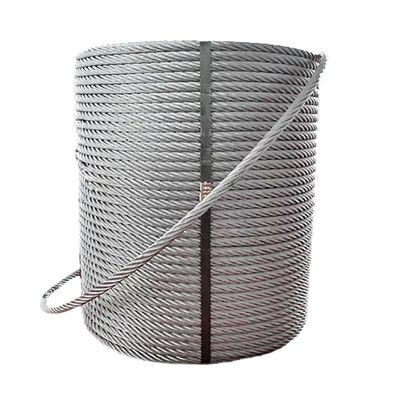 kopen Gepolijst 4x19 FC gegalvaniseerd staaldraad touw 4 mm 6 mm voor bouwtoepassingen online manufacture
