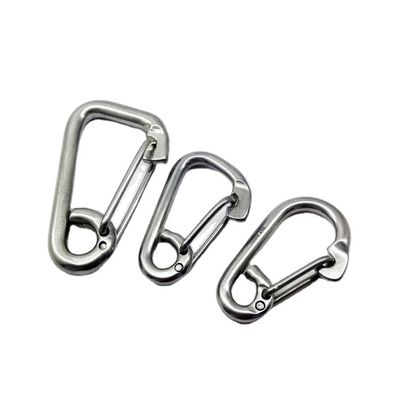kopen 9mm-29mm 304/316 roestvrij staal Flat Safety Buckle Spring Lifting Hook Quick Hanging Buckle OEM online manufacture
