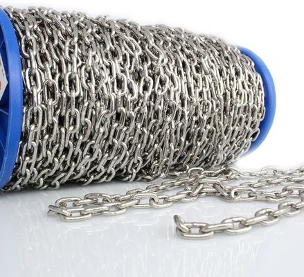 kopen Standaard gegalvaniseerde SS304 SS316 korte schakelketen voor industriële toepassingen online manufacture