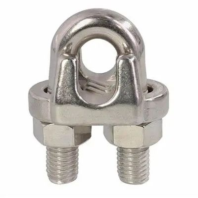 kopen Zilveren warm gedompeld gegalvaniseerd koolstofstaal US-type draadtouw clip cleat voor het tillen online manufacture
