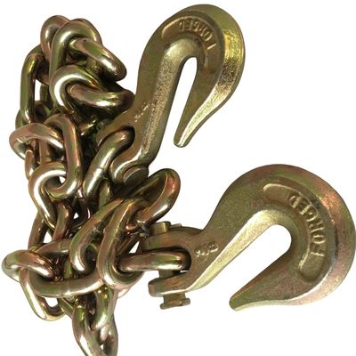 kopen 2t werklastlimiet Zinkgeplatte G70 Binder Chain met 2 Clevis Grab Hook gegarandeerd online manufacture