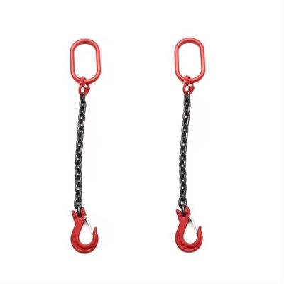 kopen Klasse 80 Verstelbare G80 6 mm enkelbeenketen Sling voor het tillen Diameter 8 mm online manufacture