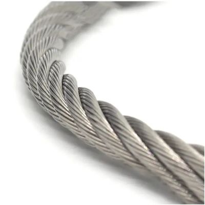 kopen Gegalvaniseerd geslingerd draad touw 6*26 IWRC dubbel geperst touw voor stroomoverdracht online manufacture