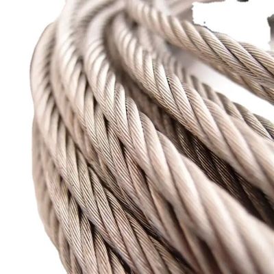 kopen Marine Grade Offshore INOX V4A SS304 316 Stalen draad touw Diameter 3-48 mm online manufacture