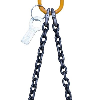 kopen 40 ton laadvermogen 20Mn2 Keten Lifting Chain Sling met Master Link 12M Long Double Leg online manufacture