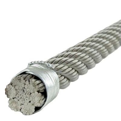 kopen Standaard AiSi 6MM gegalvaniseerd staaldraad touwkabel voor sportschoolapparatuur Niet-gelegeerd staal online manufacture