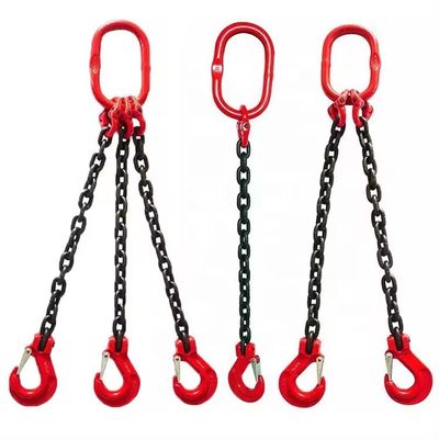 kopen Zwarte afwerking Lifting Chain Sling Hook Crane G80 Manganese Steel Chain Lifting Tool online manufacture