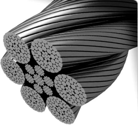 kopen Buiging van gegalvaniseerde stalen kabels 6xK36WS IWRC 32 mm voor zware heftoepassingen online manufacture