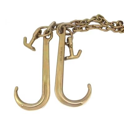 kopen G70 Lifting Truck Winch Cable V Hooks Gesmeed sleepketens met gelaste ketenstructuur online manufacture