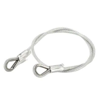 kopen Gepersonaliseerde lengte roestvrij staal draad touw met corrosiebestendige PVC nylon coating online manufacture