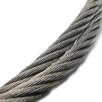 kopen 500ft lengte type 316 roestvrij staal 6x19 21 staaldraad touw voor transportband online manufacture
