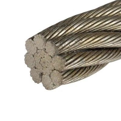kopen Niet-gegalvaniseerde/gegalvaniseerde staaldraadtouw voor het opheffen 8x19S FC/IWRC kabelrails online manufacture