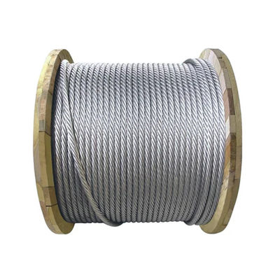 kopen 7x19 gegalvaniseerd draad touw staal kabel voor het trekken Tolerantie ± 3% Verslaafd en sterk online manufacture