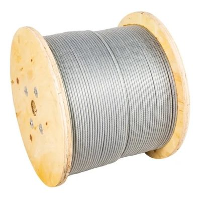 kopen 7/10 BS 183 Gegalvaniseerde stalen draadstreng Communicatiekabel 7/3.25 mm voor vlaggenstang online manufacture