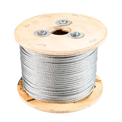 kopen Roestvrij staal 1x7/1x19 Warm gegalvaniseerde stalen draad voor het monteren van transmissielinjen online manufacture