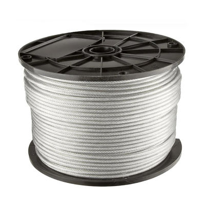 kopen Staalgraad AiSi Standaard gegalvaniseerd staaldraad staaldraadkabel 1,2 mm 2 mm 1 * 7 1 * 19 online manufacture