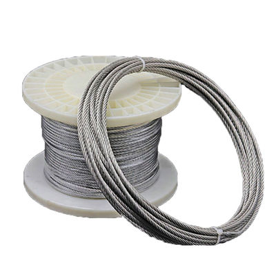 Goede prijs. 6x7/6x19/6x36 gegalvaniseerd staaldraad touwkabel 1000N - 100000N Treksterkte online
