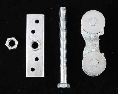 Douche- en badkamer accessoires Schuifdeur Roller met lagers