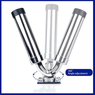 Goede prijs. Verstelbare visstokhouder voor boot 316 roestvrij staal 360 graden verstelbare draagbare vissersstokhouders voor boot online