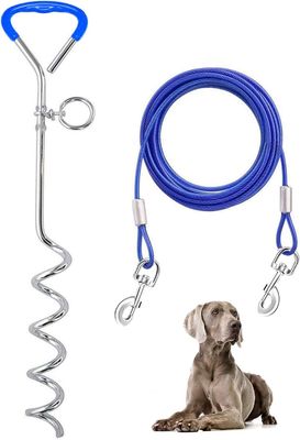 kopen Roestvrij hondenleiband 32/16/10 Ft Outdoor Voor grote honden 120 lbs online manufacture