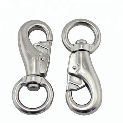 kopen Zware industrie Roestvrij staal Bull Eye Swivel Single Snap Hook Marine Grade online manufacture