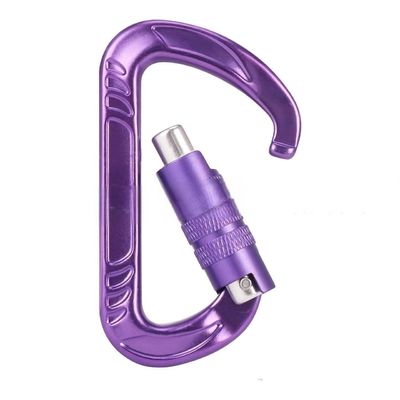 Goede prijs. Gegalvaniseerde afwerking TripleLock D-vorm klimtoerusting voor een veilige en zelfverzekerde afdaling online