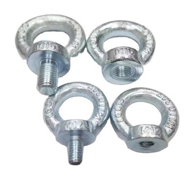 Goede prijs. Zinc Finish High Tensile Shoulder Eye Bolt DIN 580 Carbon Steel voor zwaar tillen online