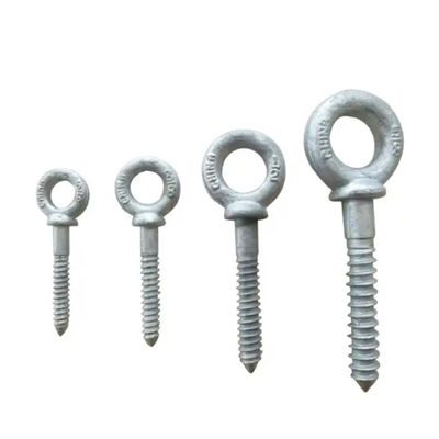 Warm gedompeld gegalvaniseerd gesmeed koolstofstaal G275 schroef oogbouten voor zware industrie