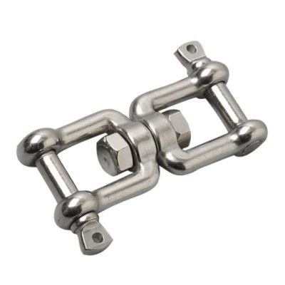 kopen Opheffen en aansluiten van roestvrij staal Precision Casting Double Jaw Swivel Eye Hook online manufacture