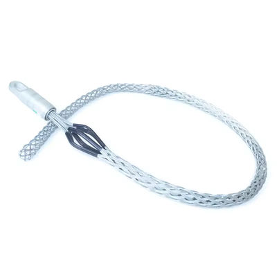 kopen Op maat gemaakte grootte Multi-weef draaiend oog standaard kabel trekgreep met spiraal omhulsel online manufacture