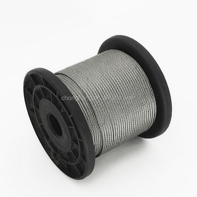 kopen 7x19 316 roestvrijstalen draadtouw voor duurzame en corrosiebestendige oplossingen AISI 201/304/316 staaldraadkabel online manufacture