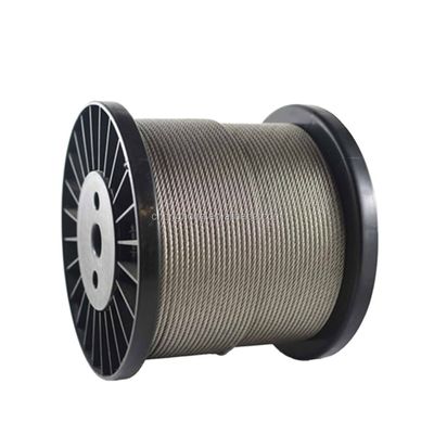 kopen Ongegalvaniseerde of gegalvaniseerde stalen kabel touw 6x19 met stalen kern lengte 1000m/reel of per uw verzoek online manufacture