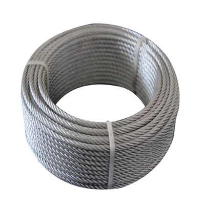 Goede prijs. Hoog koolstofstaal van kwaliteit 6*19 Draadtouw 3mm-16mm voor fitnessapparatuur Kabelwiel Hot Dip Galvanized/Electric Galvanized online