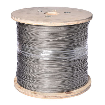 kopen Corrosiebestendig 0,5 mm 7x7 roestvrijstalen draad touw van de categorie 304/316 voor buitentoepassingen online manufacture