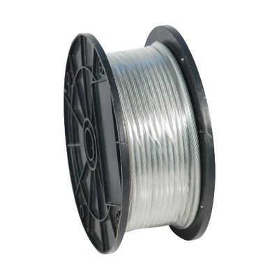 kopen Gegalvaniseerd 7X7 roestvrijstalen draad touw met PVC-coating voor zachte visserijkleding online manufacture