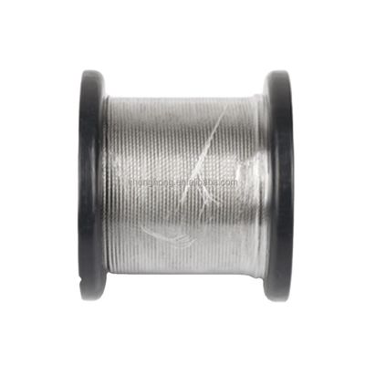 kopen 6X36 SW IWRC roestvrijstalen kabel 7x37 316 roestvrijdraad touw met uitstekende sterkte-gewichtsverhouding online manufacture