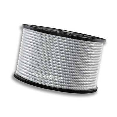 kopen Gepersonaliseerd kabel roestvrij staal draad touw gegalvaniseerd voor liften speciaal koud kopstuk staal standaard AiSi online manufacture