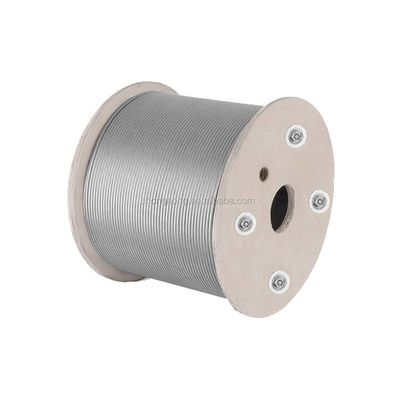kopen 6 mm niet-gelegeerd roestvrij staal AISI304/316 Hot Dip gegalvaniseerd staaldraad touw 6x19 pp per meter voor uw vereisten online manufacture